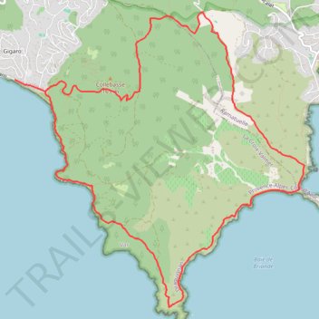 Itinéraire Le Cap Lardier et le Cap Taillat en boucle, distance, dénivelé, altitude, carte, profil, trace GPS