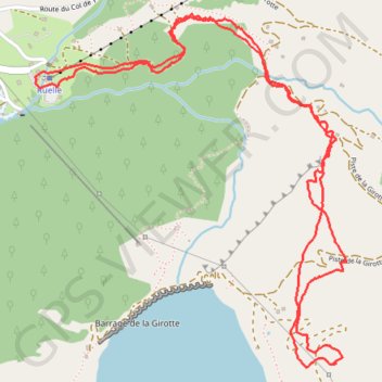 Itinéraire Le rocher des enclaves, distance, dénivelé, altitude, carte, profil, trace GPS