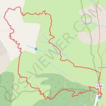 Itinéraire Au dessus du refuge d'Orgère, distance, dénivelé, altitude, carte, profil, trace GPS