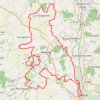 Itinéraire Randonnée Lisieux, distance, dénivelé, altitude, carte, profil, trace GPS