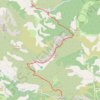 Itinéraire Le Verdon par les crêtes (1er jour), distance, dénivelé, altitude, carte, profil, trace GPS