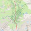 Itinéraire Grande Cascade de Gavarnie, distance, dénivelé, altitude, carte, profil, trace GPS