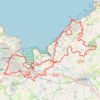 Itinéraire La Gravel Côtes d'Armor 2022, distance, dénivelé, altitude, carte, profil, trace GPS