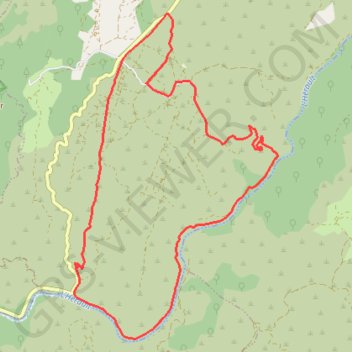 Itinéraire Cognossou, distance, dénivelé, altitude, carte, profil, trace GPS