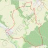 Itinéraire Le creux de la Chaudière - Dommarien - Chassigny, distance, dénivelé, altitude, carte, profil, trace GPS