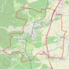 Itinéraire 01-MAI-18 17:13:27, distance, dénivelé, altitude, carte, profil, trace GPS