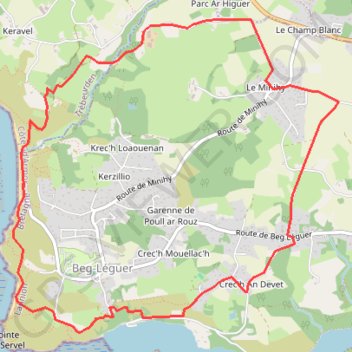Itinéraire TRK1, distance, dénivelé, altitude, carte, profil, trace GPS