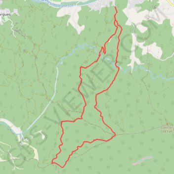 Itinéraire Peyrolles Terme Judas, distance, dénivelé, altitude, carte, profil, trace GPS