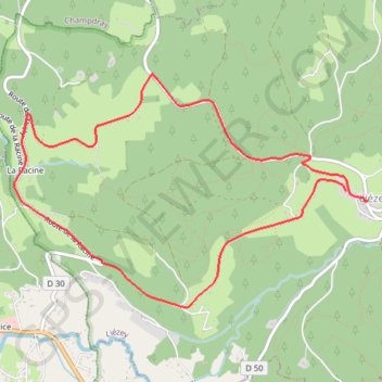 Itinéraire Liézey, distance, dénivelé, altitude, carte, profil, trace GPS