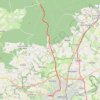 Itinéraire Alençon - La Croix de Médavy, distance, dénivelé, altitude, carte, profil, trace GPS