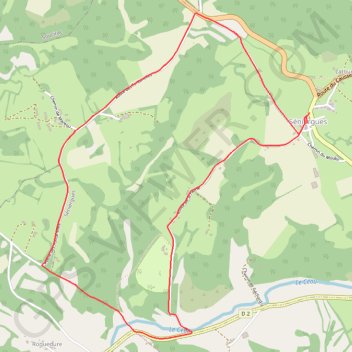 Itinéraire Séniergues, distance, dénivelé, altitude, carte, profil, trace GPS