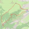 Itinéraire Samoëns, Bostan Golèse, distance, dénivelé, altitude, carte, profil, trace GPS