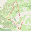 Itinéraire Drigas - Hures (variante), distance, dénivelé, altitude, carte, profil, trace GPS