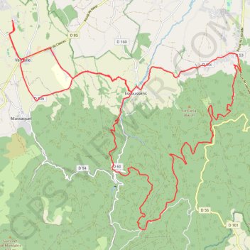 Itinéraire Les Grands Places, distance, dénivelé, altitude, carte, profil, trace GPS