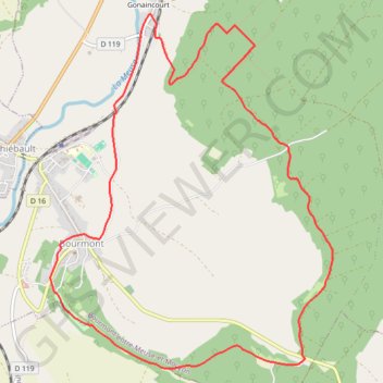 Itinéraire La Bôve et le Côna, distance, dénivelé, altitude, carte, profil, trace GPS