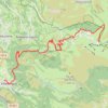 Itinéraire Descente Hautacam sur Villelongue par piste VTT et Croix de Arry, distance, dénivelé, altitude, carte, profil, trace GPS