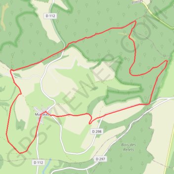 Itinéraire Le Mont Saule - Musseau, distance, dénivelé, altitude, carte, profil, trace GPS