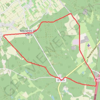 Itinéraire Les élus Mézière, distance, dénivelé, altitude, carte, profil, trace GPS