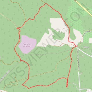 Itinéraire Sainte Foy, distance, dénivelé, altitude, carte, profil, trace GPS