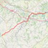 Itinéraire VOIEDUPUY_VELO_10_Moissac Lectoure 53km990m, distance, dénivelé, altitude, carte, profil, trace GPS
