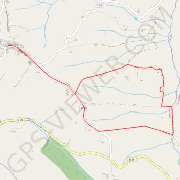 Itinéraire De Latrape au Cap del Bose, distance, dénivelé, altitude, carte, profil, trace GPS