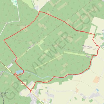 Itinéraire Un tour en forêt de Bouconne, distance, dénivelé, altitude, carte, profil, trace GPS