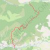 Itinéraire Orpierre - Trescléoux, distance, dénivelé, altitude, carte, profil, trace GPS