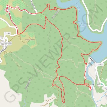 Itinéraire Cabane de tiberet, distance, dénivelé, altitude, carte, profil, trace GPS