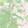 Itinéraire De Brionnet à Courgoul par Saurier, distance, dénivelé, altitude, carte, profil, trace GPS