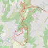 Itinéraire Plan Sarrain - Bois de la Mourrachone, distance, dénivelé, altitude, carte, profil, trace GPS