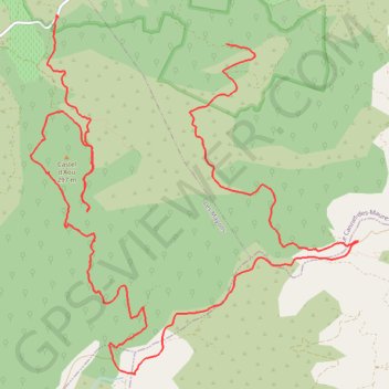 Itinéraire Les Mayons-Les Crêtes du Colonel Marc Robert, distance, dénivelé, altitude, carte, profil, trace GPS