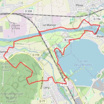 Itinéraire Randonnée Pitres, distance, dénivelé, altitude, carte, profil, trace GPS