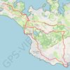 Itinéraire De Arzon à la Pointe de Saint-Jacques, distance, dénivelé, altitude, carte, profil, trace GPS