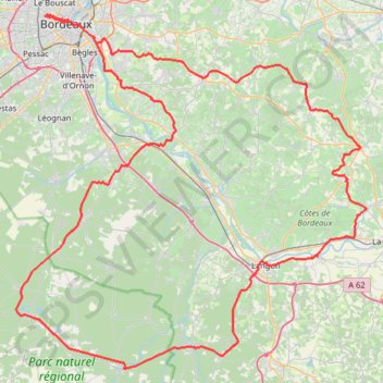 Itinéraire 200bis, distance, dénivelé, altitude, carte, profil, trace GPS