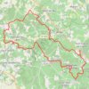 Itinéraire Boucle VTT depuis Saint-Sulpice-de-Cognac, distance, dénivelé, altitude, carte, profil, trace GPS