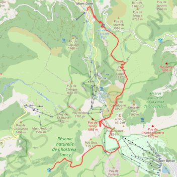 Itinéraire NewTrack, distance, dénivelé, altitude, carte, profil, trace GPS