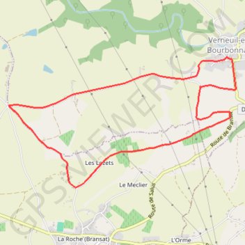 Itinéraire Côte Galop, distance, dénivelé, altitude, carte, profil, trace GPS