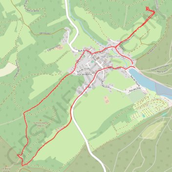 Itinéraire À la découverte des sites néolithiques autour de Haspelschiedt, distance, dénivelé, altitude, carte, profil, trace GPS