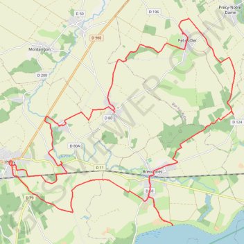 Itinéraire Rando Piney, distance, dénivelé, altitude, carte, profil, trace GPS