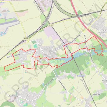 Itinéraire Voyettes et marais - Fretin, distance, dénivelé, altitude, carte, profil, trace GPS