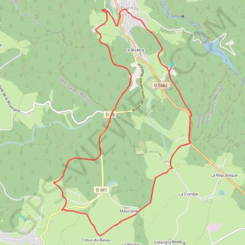 Itinéraire Le Vignolet, distance, dénivelé, altitude, carte, profil, trace GPS