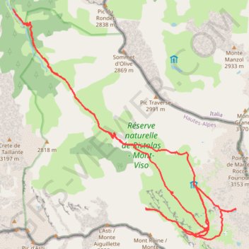 Itinéraire 17-SEP-12 18:50:46, distance, dénivelé, altitude, carte, profil, trace GPS