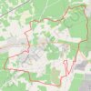 Itinéraire Voie romaine - Jonquières Saint-Vincent, distance, dénivelé, altitude, carte, profil, trace GPS