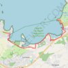 Itinéraire Tour du Golfe du Morbihan - Sarzeau, distance, dénivelé, altitude, carte, profil, trace GPS