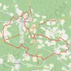 Itinéraire De Lacquy à Pouydesseaux, distance, dénivelé, altitude, carte, profil, trace GPS