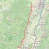 Itinéraire Véloroute du Vignoble d'Alsace, distance, dénivelé, altitude, carte, profil, trace GPS