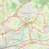 Itinéraire Acigné - Les pèlerins, distance, dénivelé, altitude, carte, profil, trace GPS