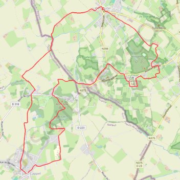 Itinéraire Randonnee frontaliere, distance, dénivelé, altitude, carte, profil, trace GPS