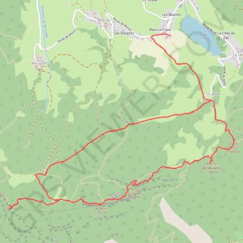 Itinéraire La Savoyarde depuis la Thuile, distance, dénivelé, altitude, carte, profil, trace GPS