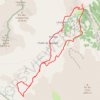 Itinéraire Randonnée du Clapet dans le Queyras, distance, dénivelé, altitude, carte, profil, trace GPS